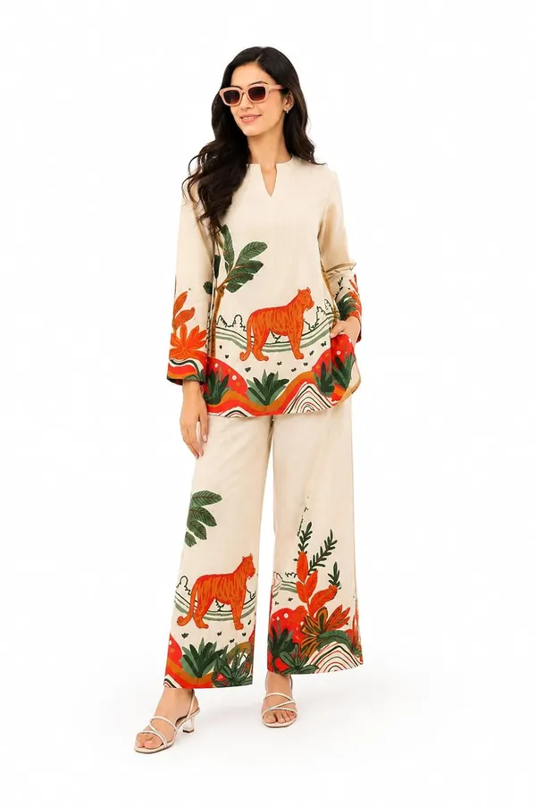 Women_S_Cotton_Kurti_With_Pant_Set