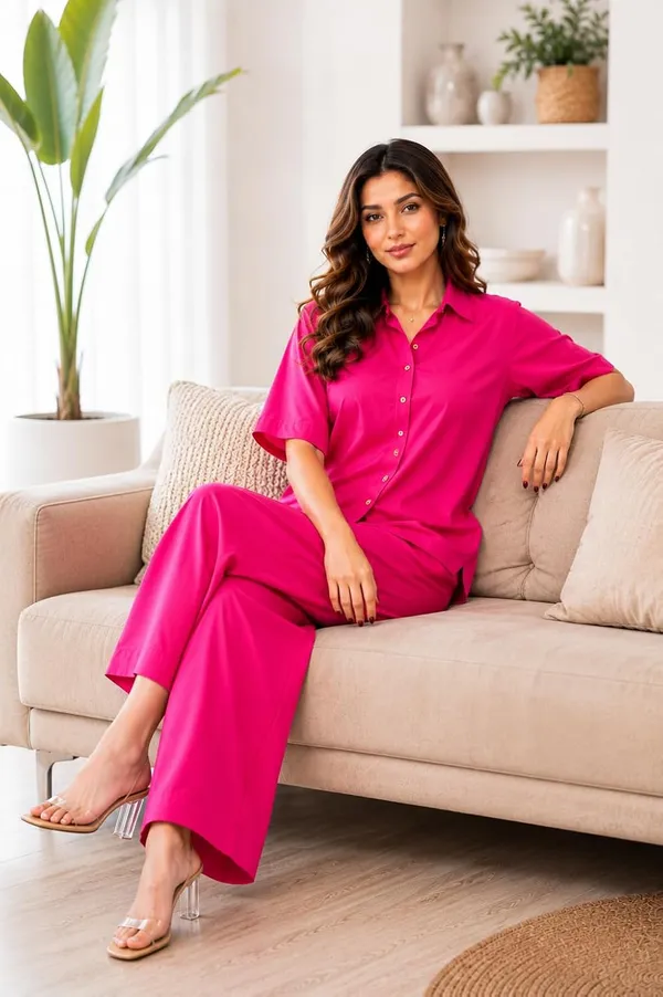 Women_S_Cotton_Kurti_With_Pant_Set