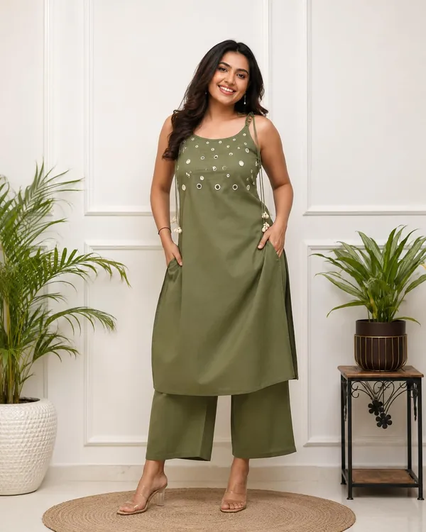 Women_S_Cotton_Embroidery_Kurti_With_Pant_Set