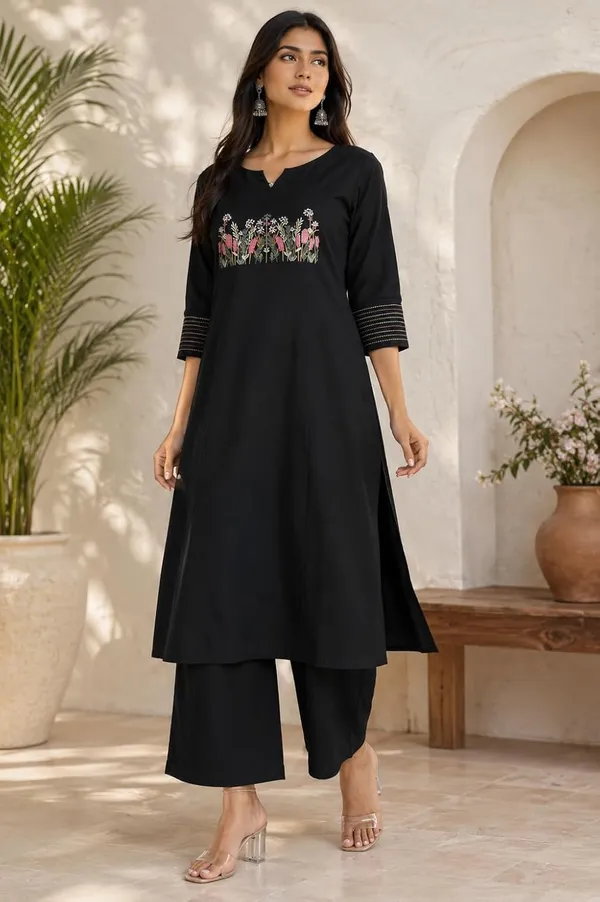 Women_S_Cotton_Embroidered_Kurti_With_Pant_Set