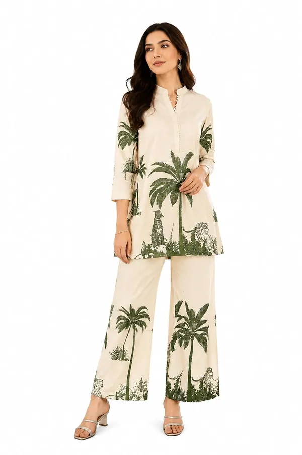 Women_S_Cotton_Kurti_With_Pant_Set