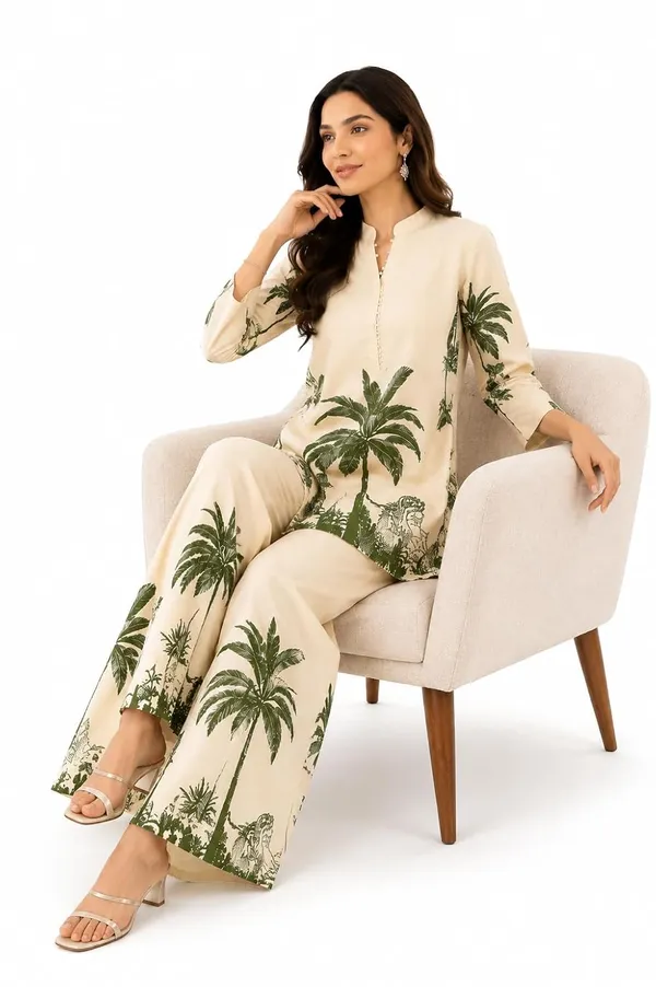 Women_S_Cotton_Kurti_With_Pant_Set