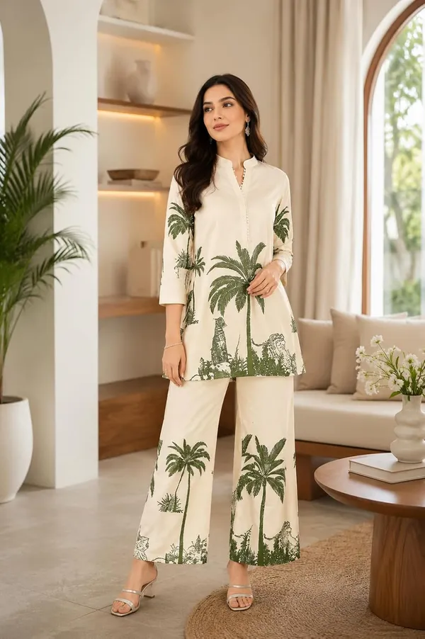 Women_S_Cotton_Kurti_With_Pant_Set