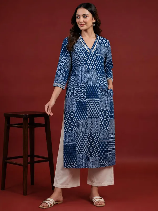 Women_S_Rayon_Kurti_With_Pant_Set