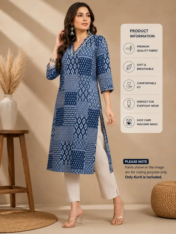 Women_S_Rayon_Kurti_With_Pant_Set