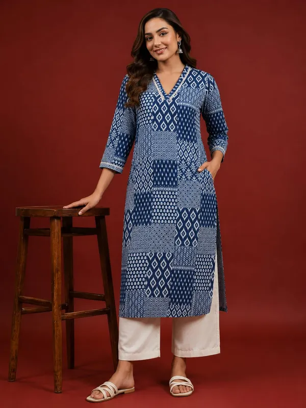 Women_S_Rayon_Kurti_With_Pant_Set