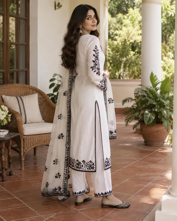 Women_S_Cotton_Embroidered_Kurti_With_Pant_And_Dupatta_Set