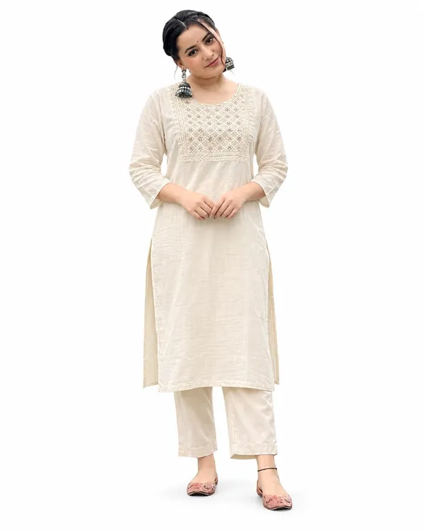 Women_S_Cotton_Chanderi_Kurti_With_Pant