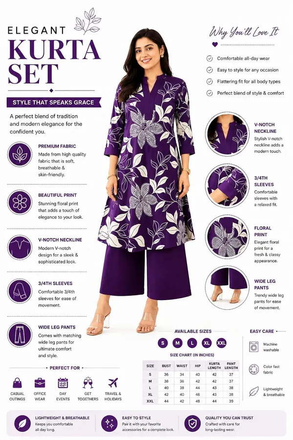 Women_S_Cotton_Kurti_With_Pant_Set