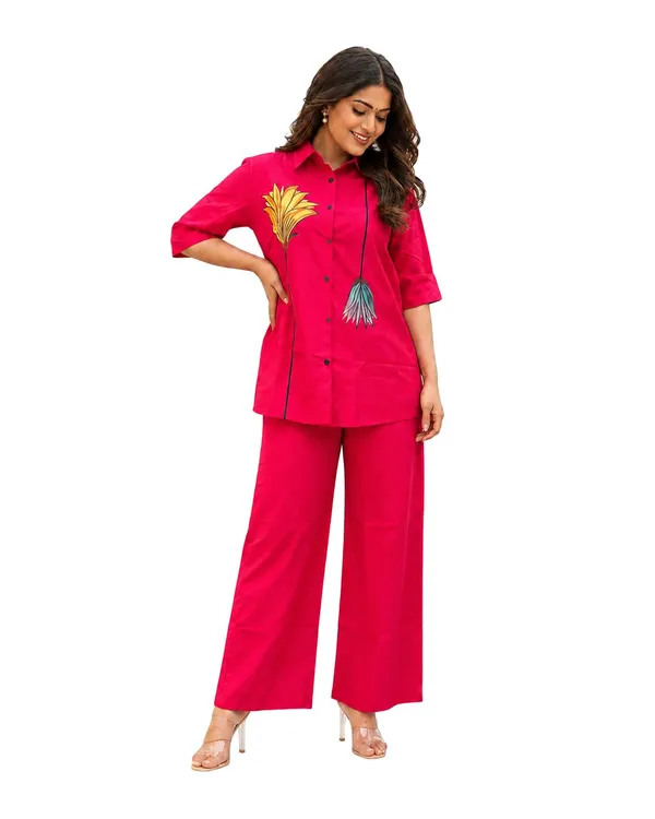 Women_S_Cotton_Kurti_With_Pant_Set