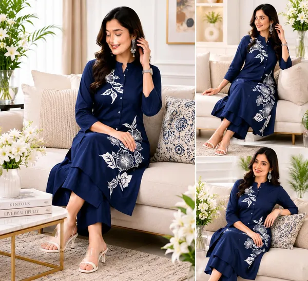 Women_S_Cotton_Kurti_With_Pant_Set