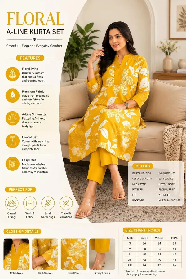 Women_S_Cotton_Kurti_With_Pant_Set