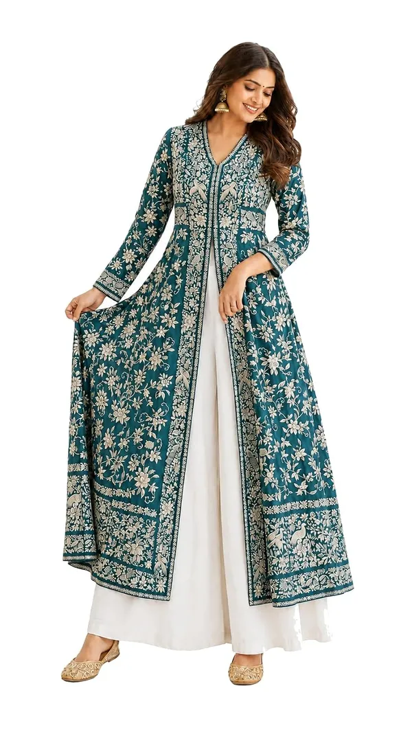 Women_S_Cotton_Embroidery_Kurti_With_Palazzo_Set