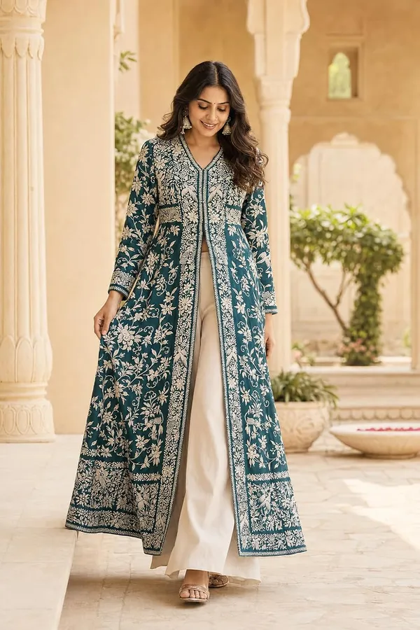 Women_S_Cotton_Embroidery_Kurti_With_Palazzo_Set