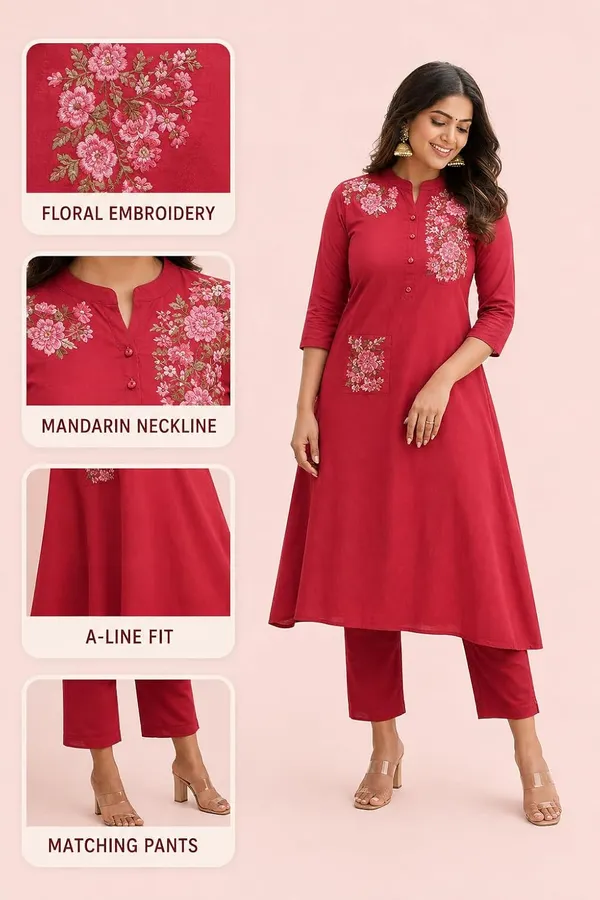 Women_S_Cotton_Kurti_With_Pant