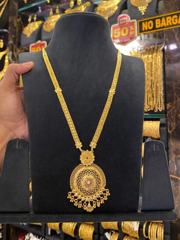 Calcutta_Style_Gold_Plated_Long_Set