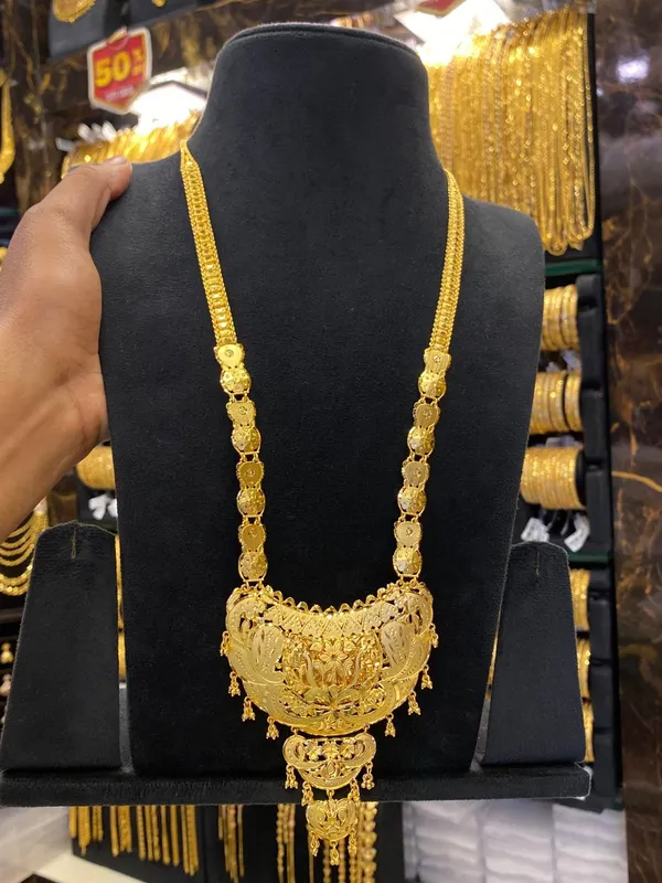 Calcutta_Style_Long_Set_Gold_Plated