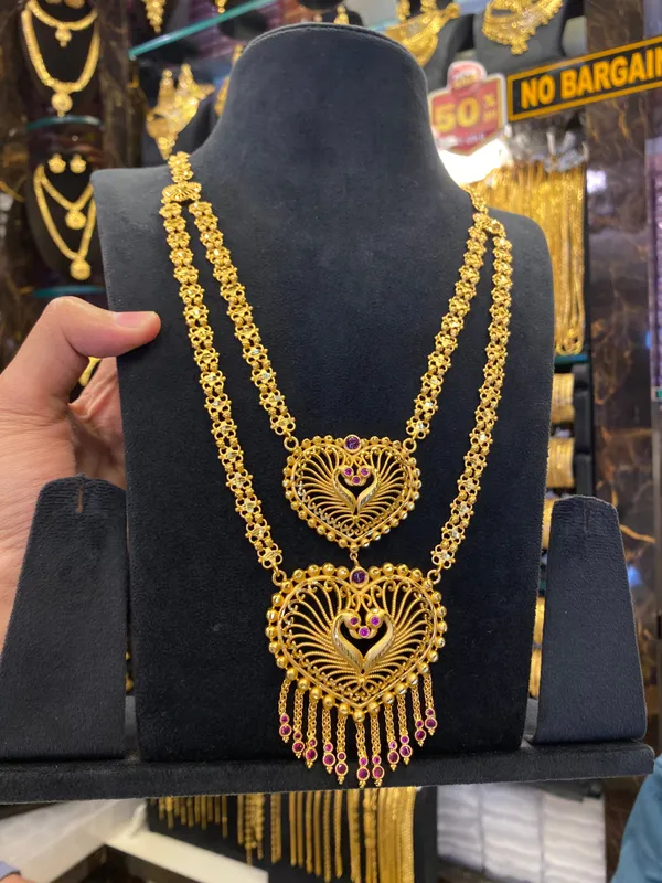 Indian_Style_Long_Haram_Set_Gold_Plated