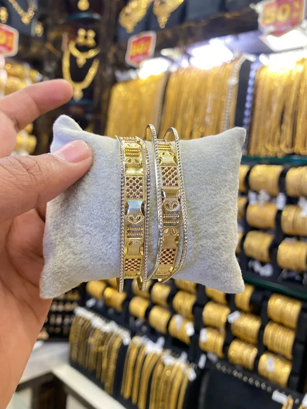 Arabic_Style_Bangle_2Pcs_Square_Type