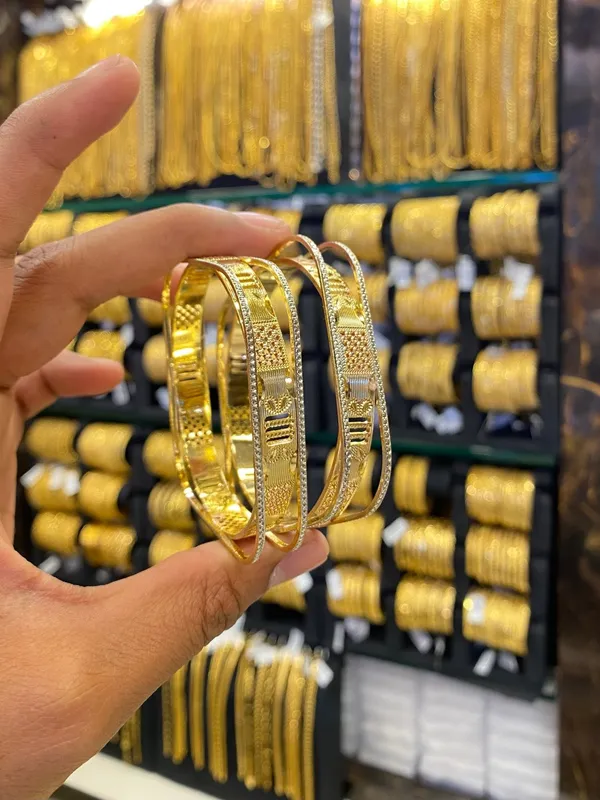 Arabic_Style_Bangle_2Pcs_Square_Type