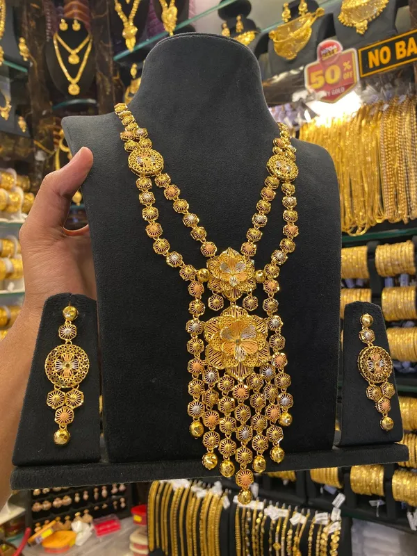 Turkish_Style_Long_Tri_Mix_Gold_Plated