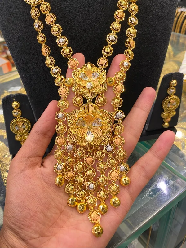 Turkish_Style_Long_Tri_Mix_Gold_Plated