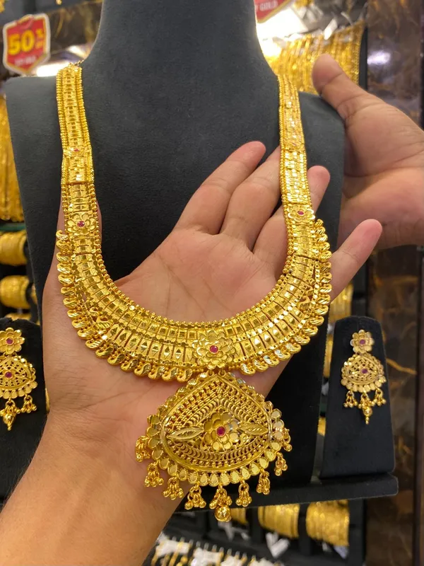 Calcutta_Style_Heavy_Bridal_Set_Full_Gold_Gold_Plated