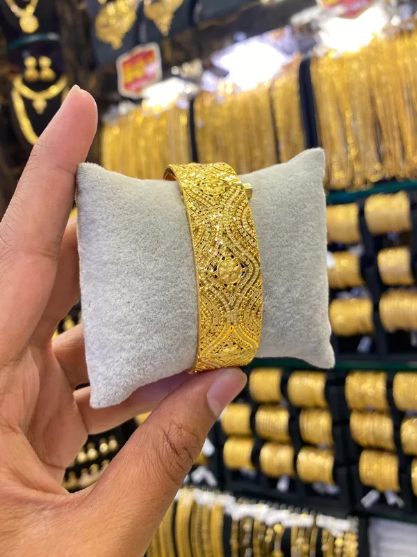 Gold_Plated_Kada_Bangle_Screw_Type_1Pcs