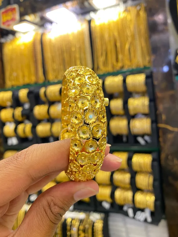 Gold_Plated_Kada_Bangle_Screw_Type_1Pcs