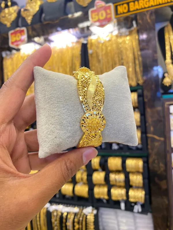 Gold_Plated_Kada_Bangle_1Pcs