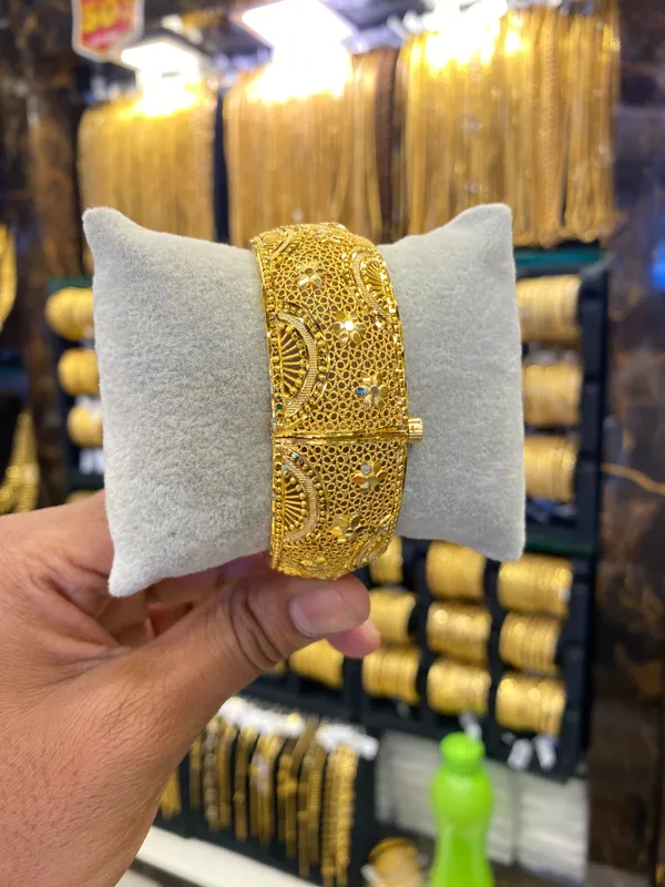Gold_Plated_Kada_Bangle_Bala_Type_1Pcs