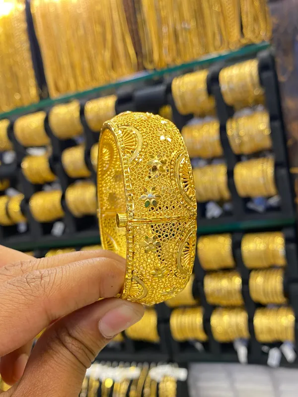 Gold_Plated_Kada_Bangle_Bala_Type_1Pcs