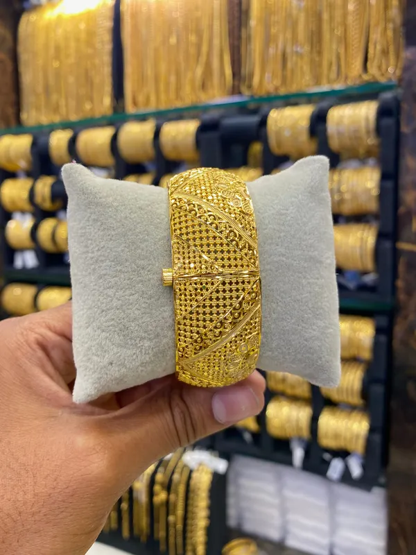 Gold_Plated_Kada_Bangle_Bala_Type_1Pcs