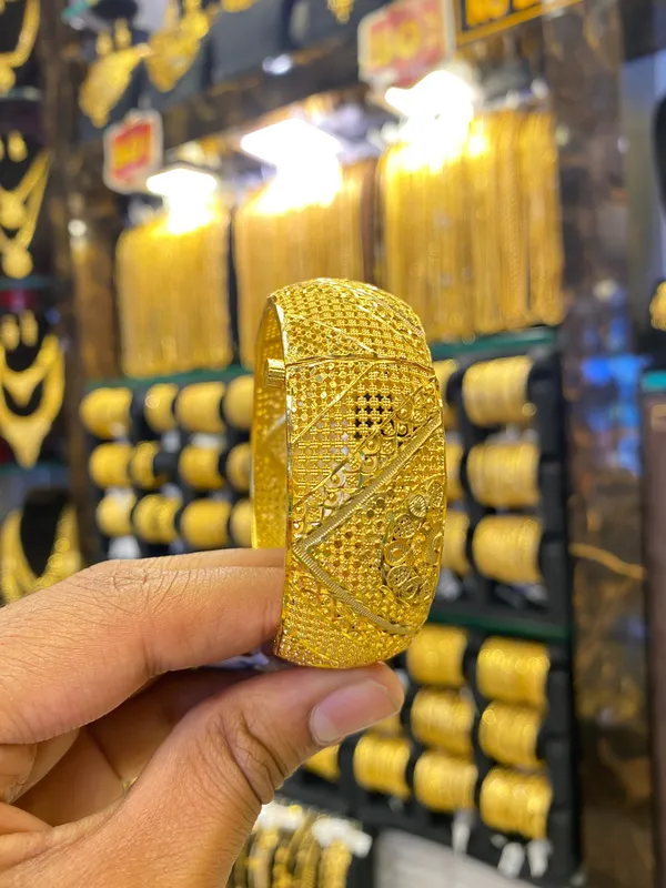 Gold_Plated_Kada_Bangle_Bala_Type_1Pcs