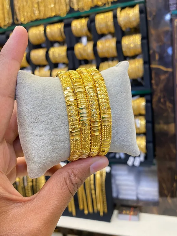 Gold_Plated_Bangles_Set_Of_4