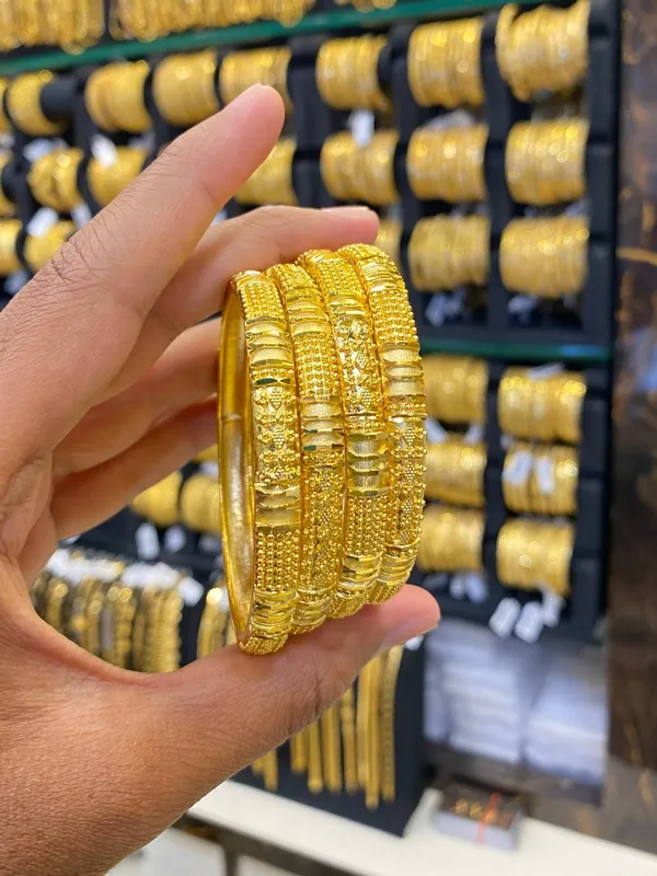 Gold_Plated_Bangles_Set_Of_4