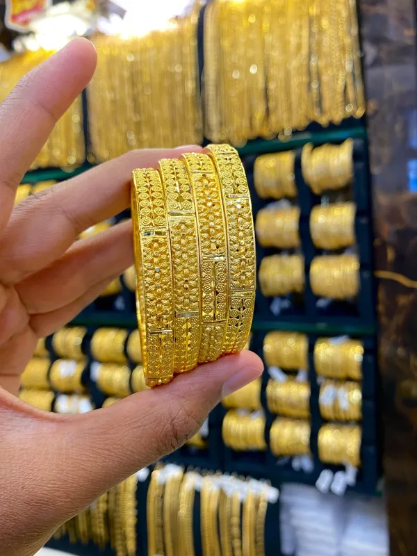 Gold_Plated_Bangles_Set_Of_4
