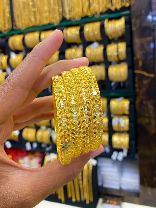 Gold_Plated_Bangles_Set_Of_4