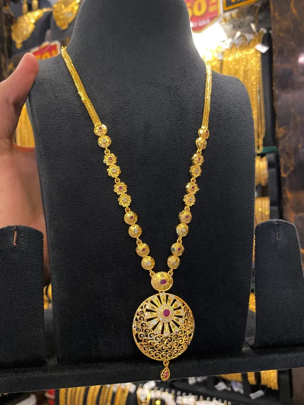 Statement_Sleek_Long_Set_Gold_Plated