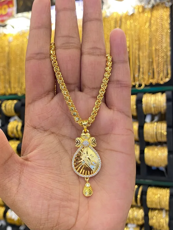 Gold_Plated_Pendant_Chain_24_Length