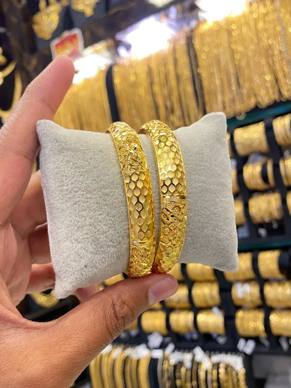 Gold_Plated_Bangle_2Pcs_Calcutta_Style
