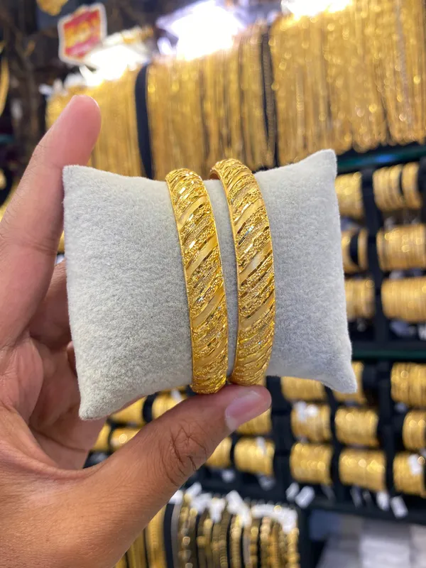 Gold_Plated_Bangle_2Pcs