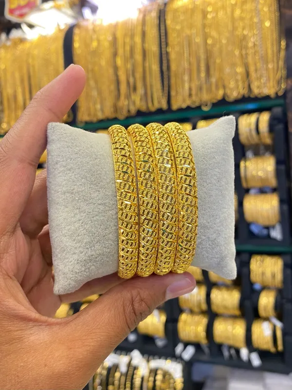 Gold_Plated_Bangles_4Pcs