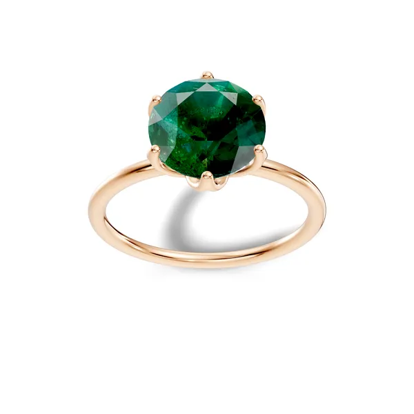 Green_Stone_Solitaire_Ring_For_Women