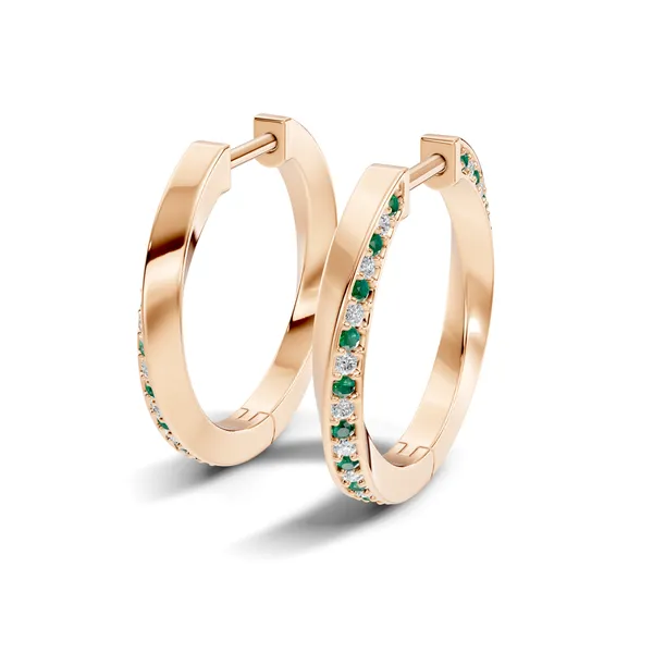 Green_Stone_Hoop_Earrings_For_Women
