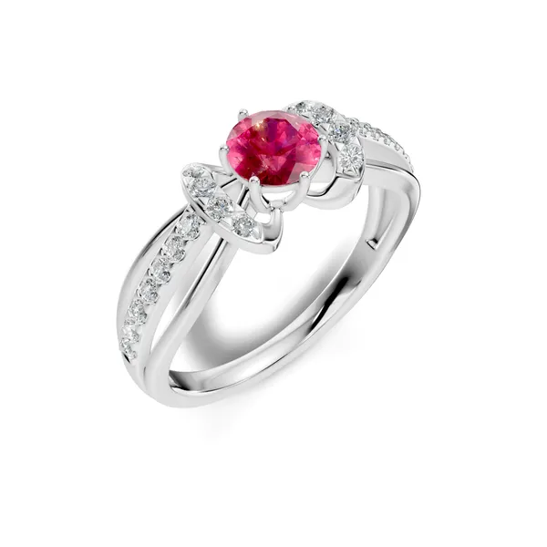 Red_Gemstone_Ring_For_Women