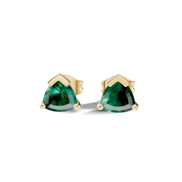 Green_Stone_Stud_Earrings_For_Women