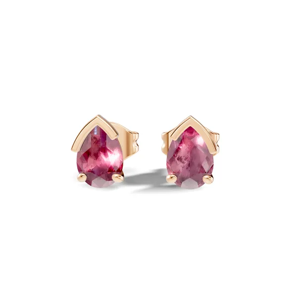 Pink_Stone_Stud_Earrings_For_Women