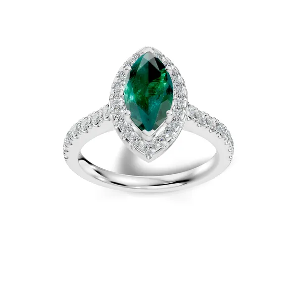 Green_Stone_Halo_Ring_For_Women