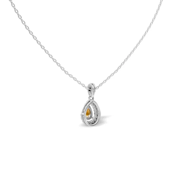 Rose_Teardrop_Pendant_Necklace_For_Women